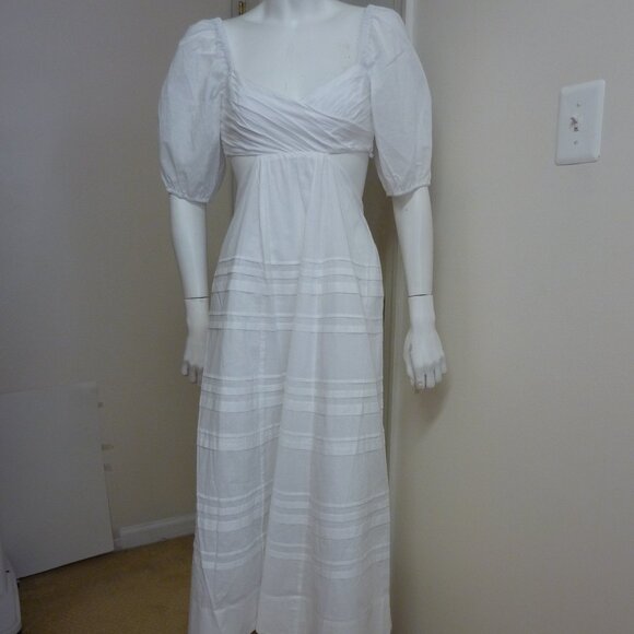 STAUD Cut-Out Tiered Midi Dress - Picture 7 of 10